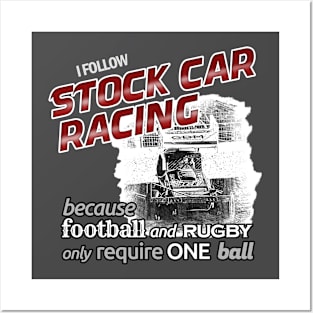 I follow Stock Car Racing Posters and Art